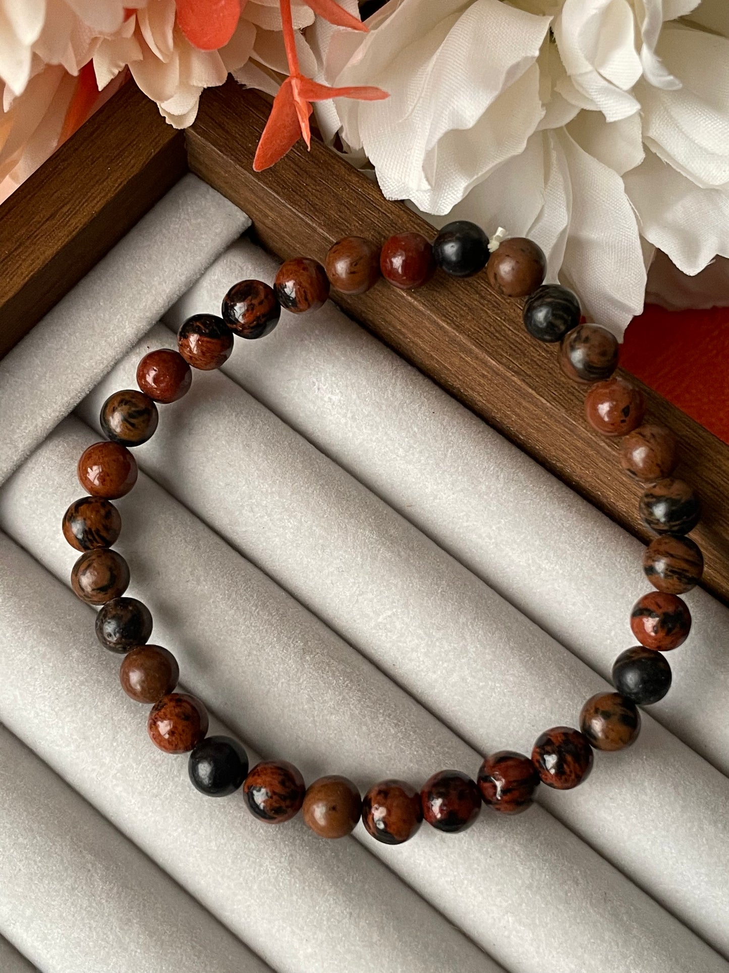 Mahogany Obsidian Bracelet | ماهوجني اوبسيديان - السبج