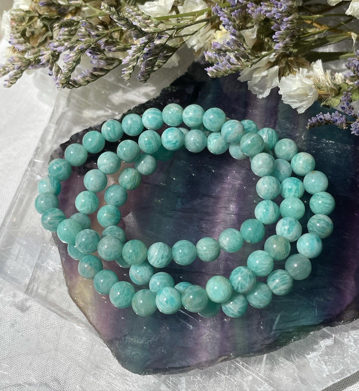 Amazonite Bracelet | 6mm | امازونيت