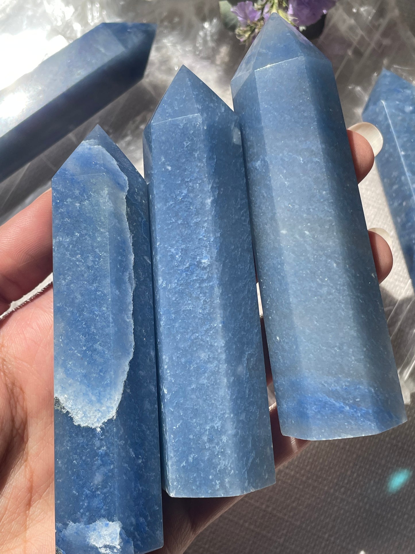 Blue Aventurine Towers | الافنتورين الازرق