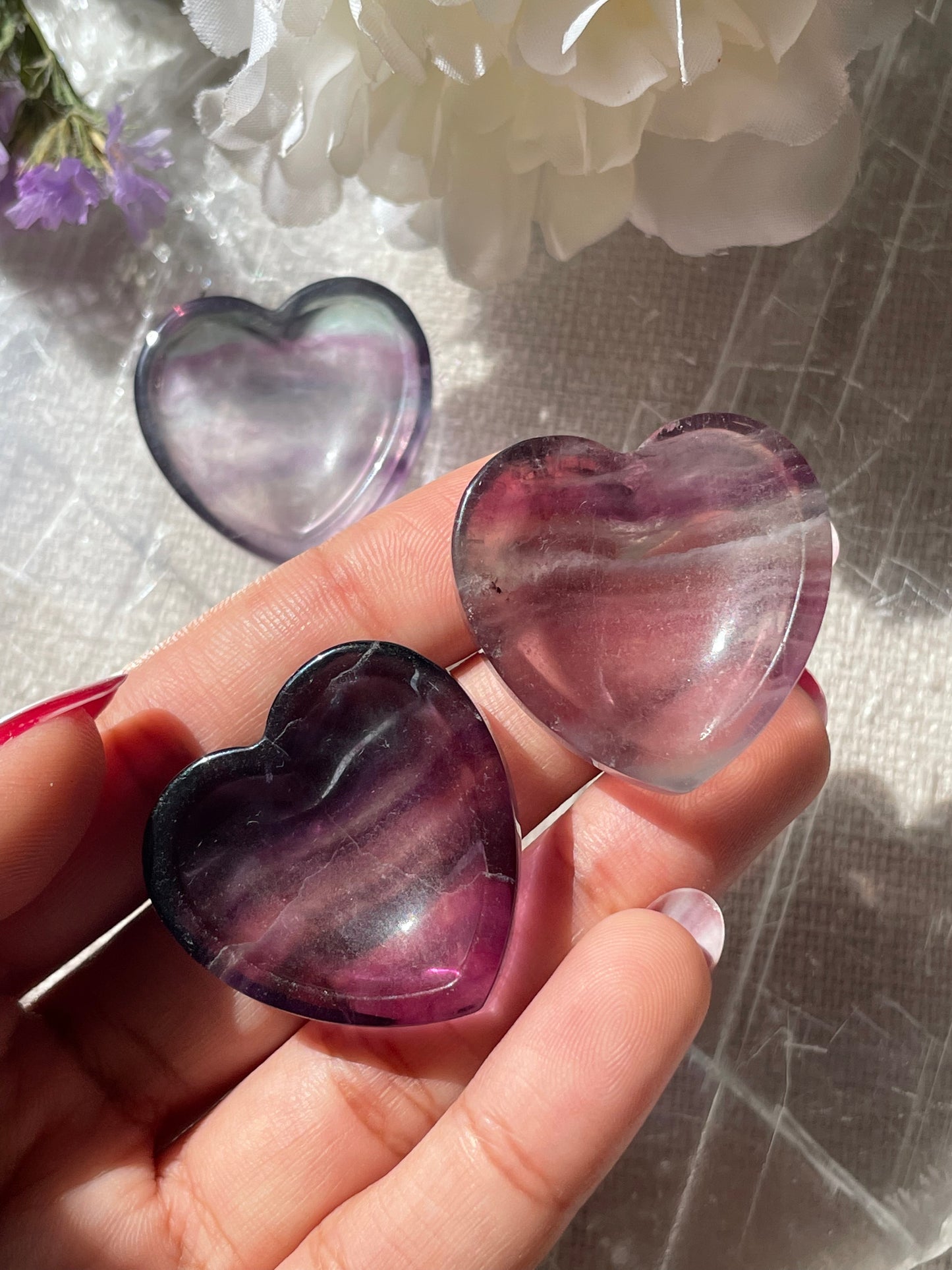 Mini Fluorite Heart Bowl | فلوريت