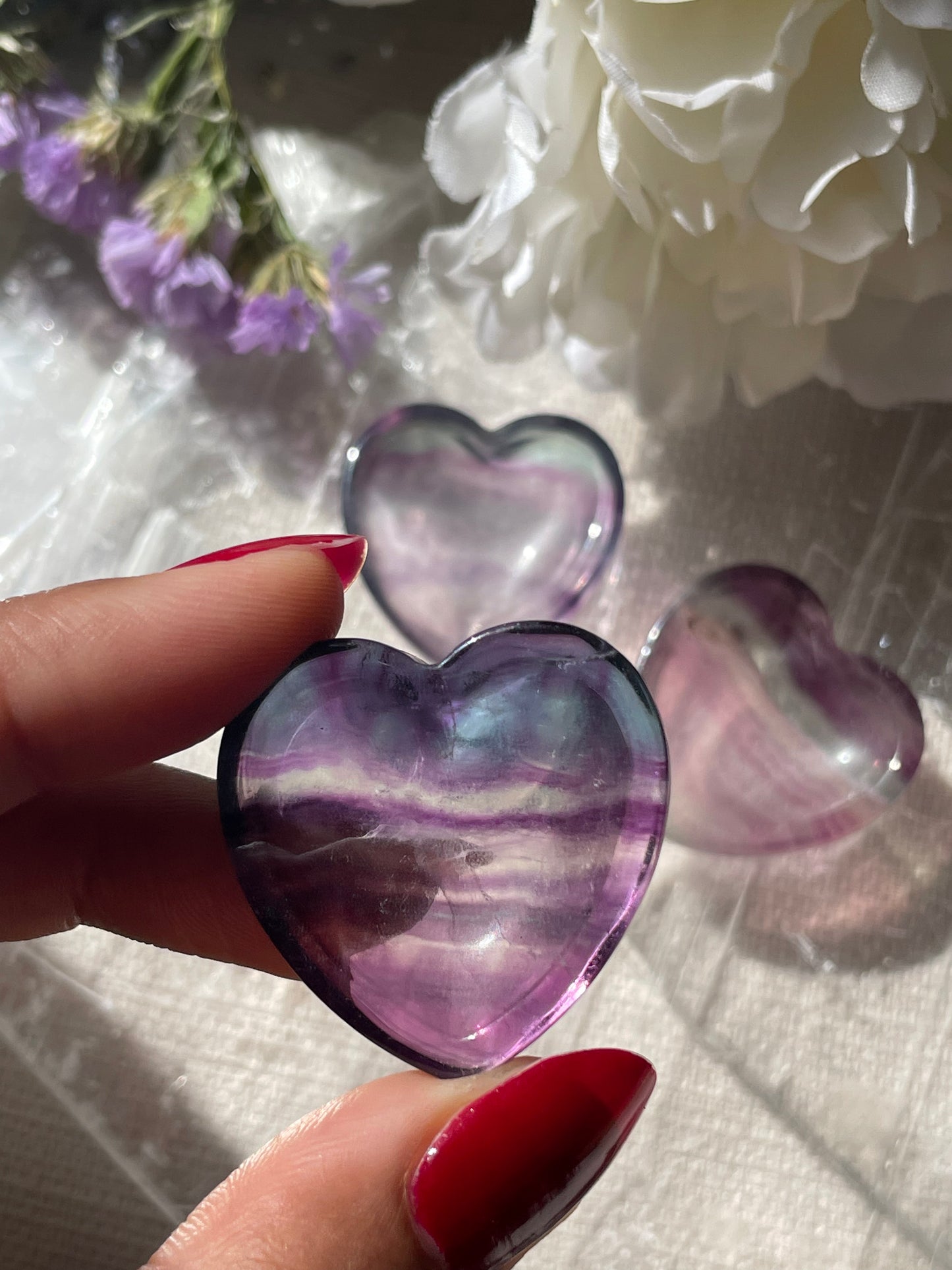 Mini Fluorite Heart Bowl | فلوريت