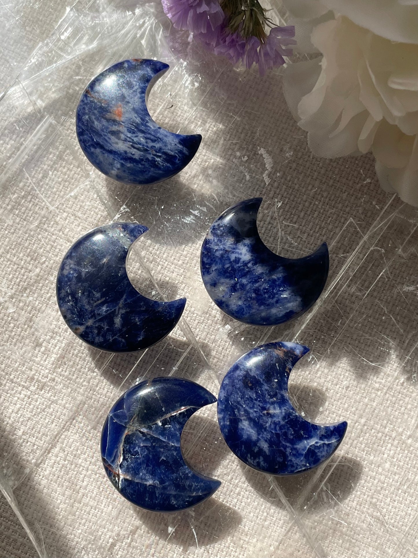 Sodalite Moon | Small | سودالايت