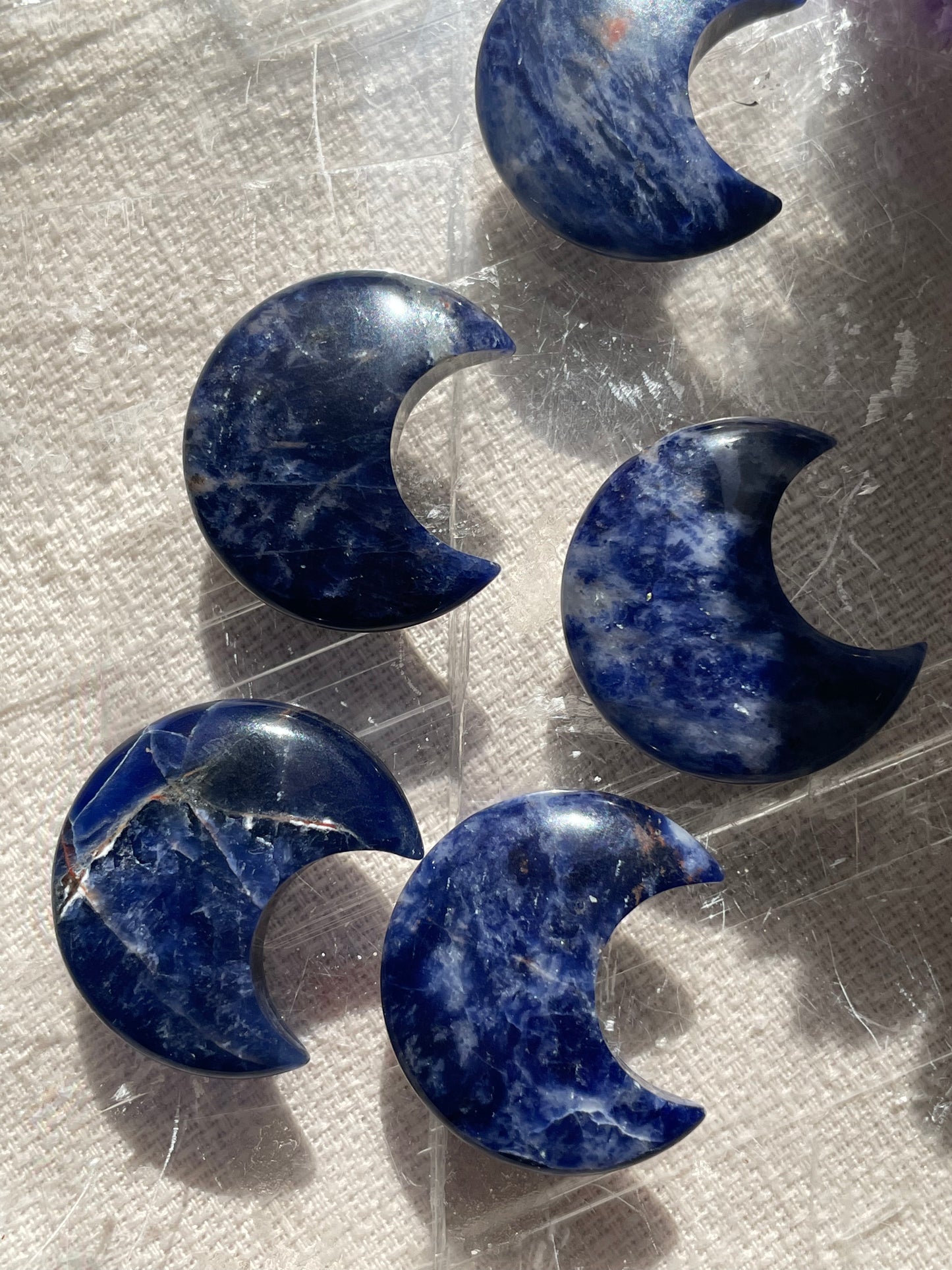 Sodalite Moon | Small | سودالايت