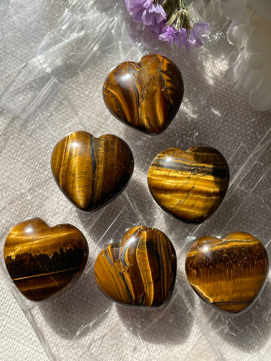 Tiger Eye Heart | Small | عين النمر