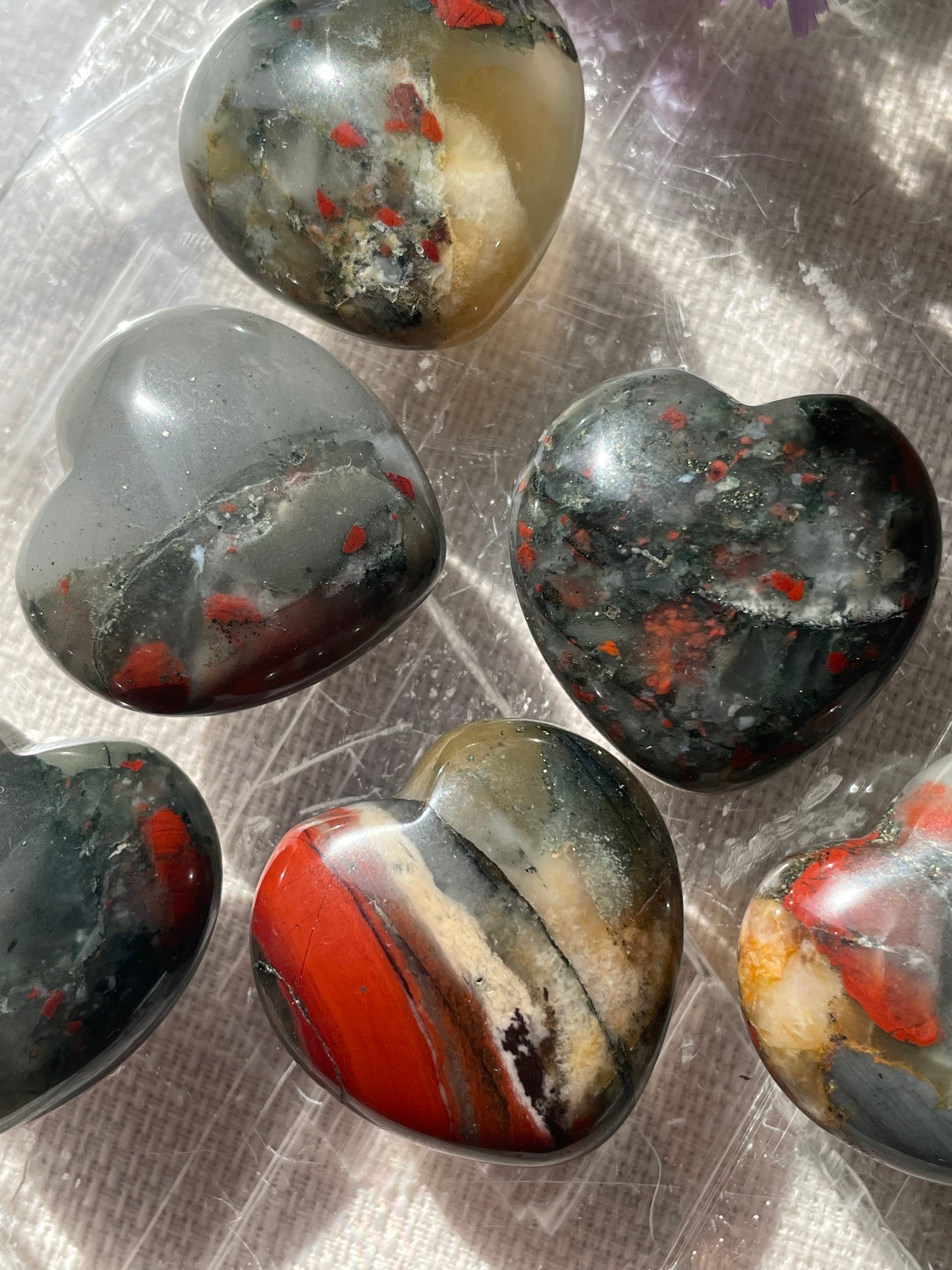 Bloodstone Heart | Small | حجر الدم