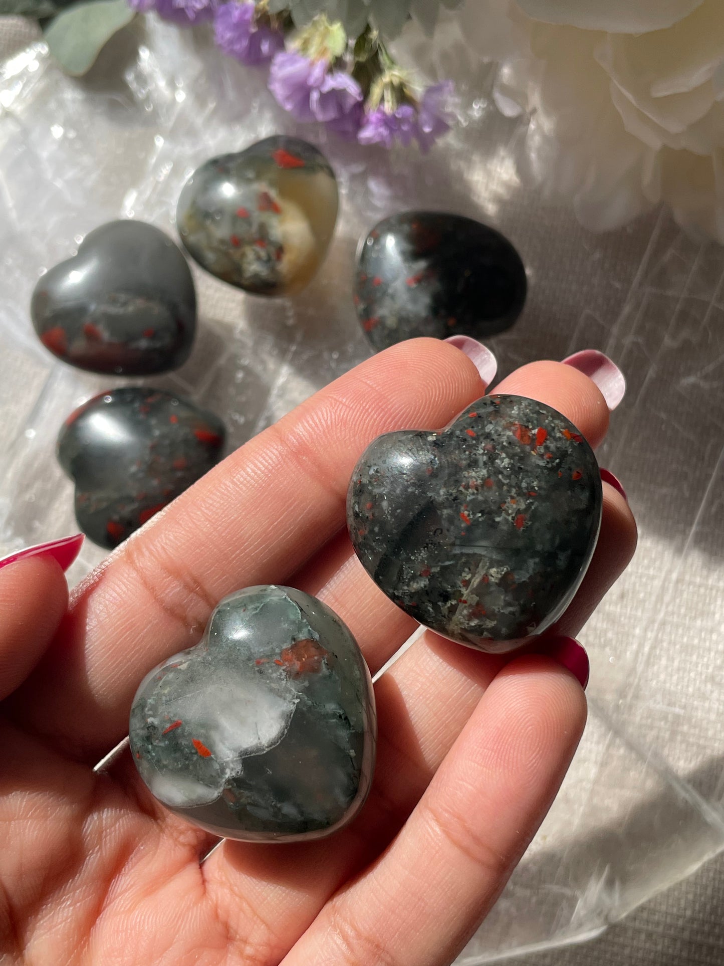 Bloodstone Heart | Small | حجر الدم