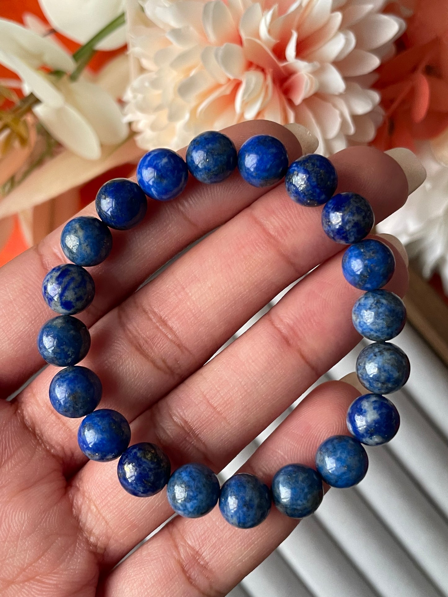 Lapis Lazuli Bracelet | 8mm | لازورد