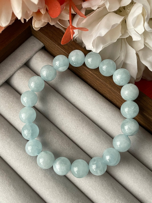 Aquamarine Bracelet | 9mm | اكوامارين