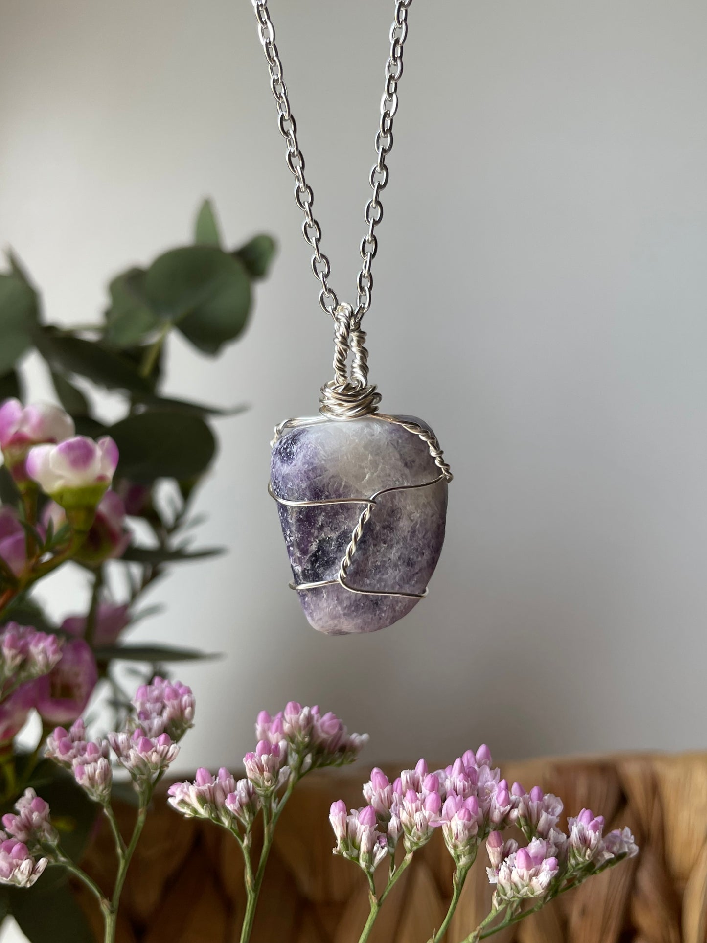 Lepidolite Necklace | لابيدولايت