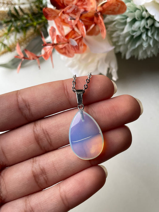 Opalite Drop Pendant | اوباليت