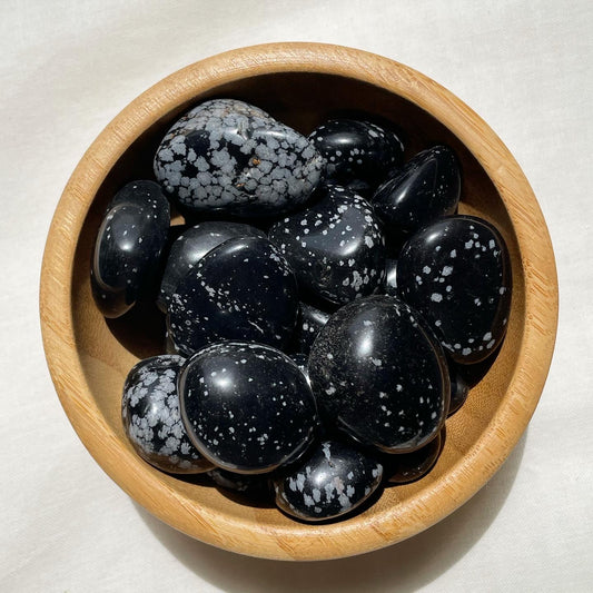 Snowflake Obsidian / اوبسيديان سنوفليك (السبج)